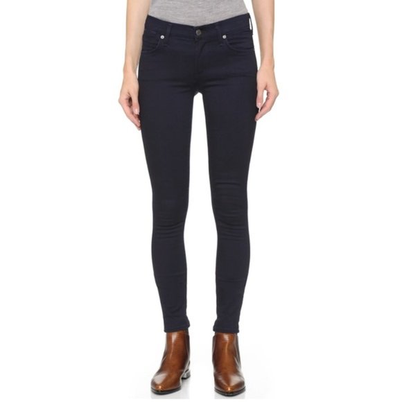 EUC AGOLDE Skinny Jeans Colette Dark Wash - Picture 6 of 14